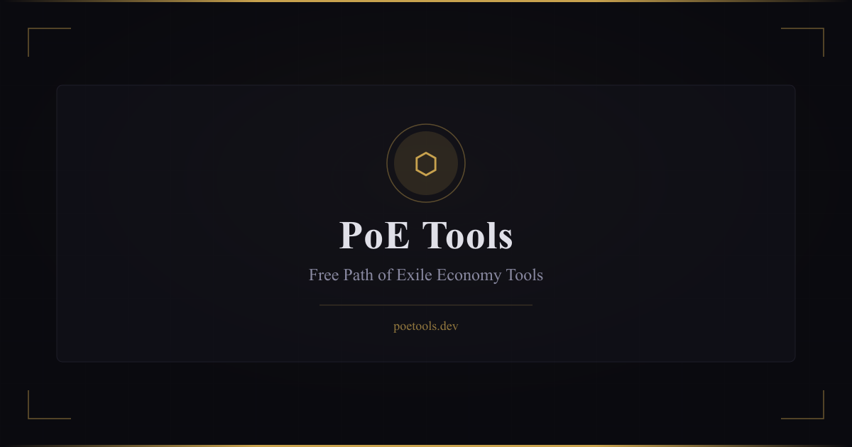 Price Trend Tracker for Path of Exile — PoE Tools